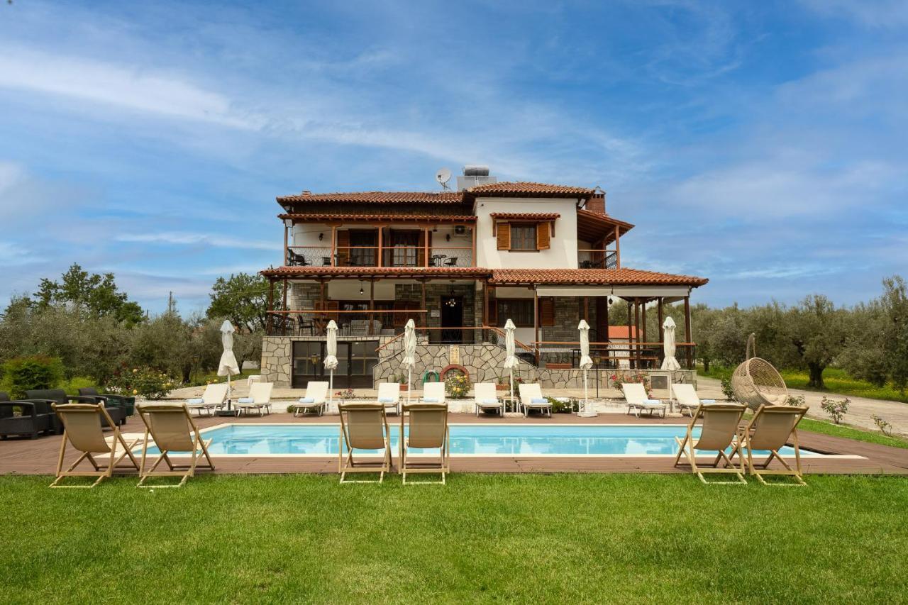 Kalisun Pool House By Georgalas Nea Kallikrateia Zewnętrze zdjęcie