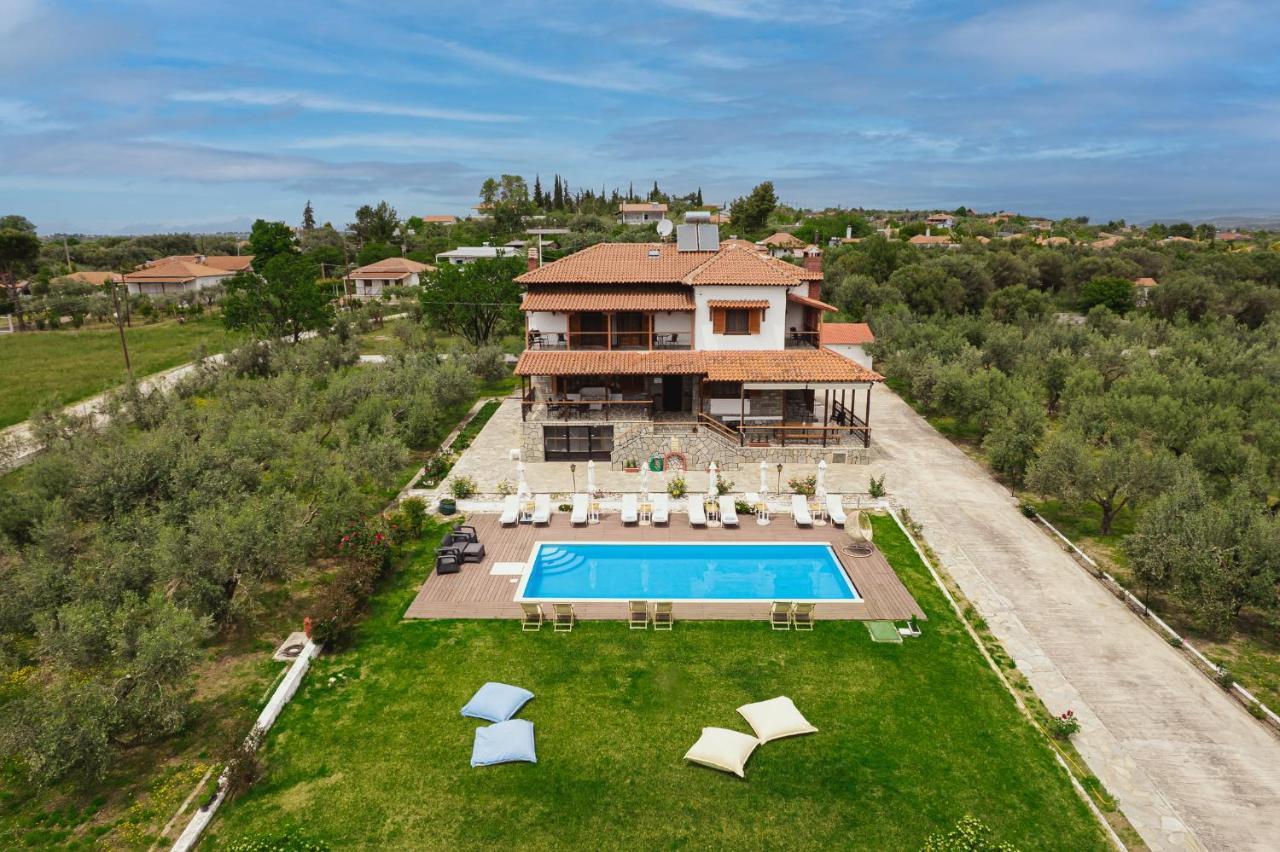 Kalisun Pool House By Georgalas Nea Kallikrateia Zewnętrze zdjęcie