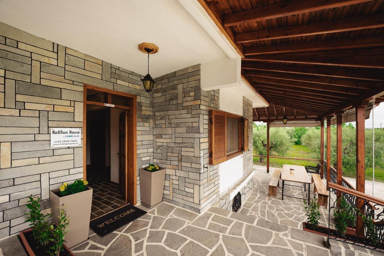 Kalisun Pool House By Georgalas Nea Kallikrateia Zewnętrze zdjęcie