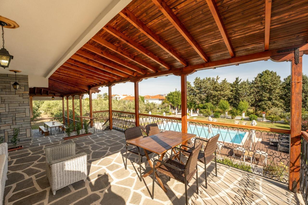 Kalisun Pool House By Georgalas Nea Kallikrateia Zewnętrze zdjęcie
