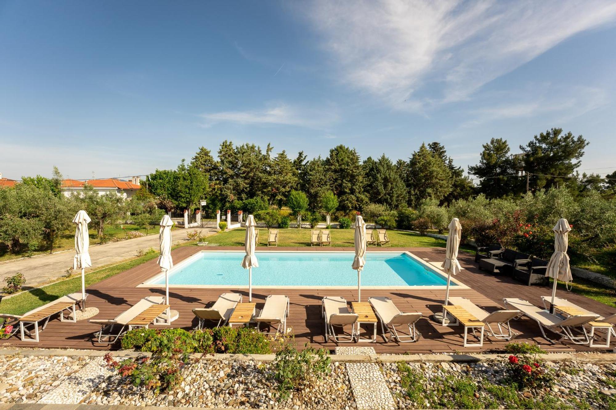 Kalisun Pool House By Georgalas Nea Kallikrateia Zewnętrze zdjęcie
